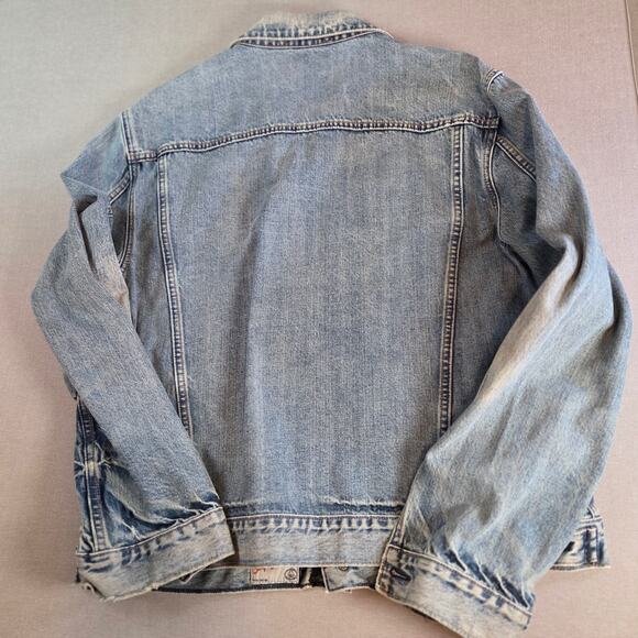 Gap 1969 Men’s Trucker Denim Jacket Medium Tint Wash Fall 2006 Size M/L Fit - Picture 2 of 13
